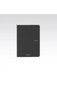 Bilježnica Fabriano Ecoqua original A4 90g 40L kocke nero/crna 19210208