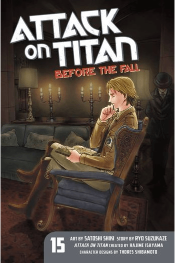 Attack on Titan: Before the Fall, Vol. 15 (Manga) - naslovnica