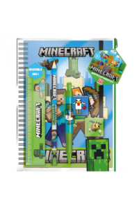 Pyramid Minecraft (Characters) A5 Bumper Stationery Set - slika proizvoda
