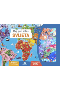 Moj prvi atlas svijeta - naslovnica