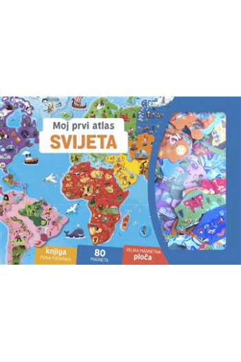 Moj prvi atlas svijeta - naslovnica