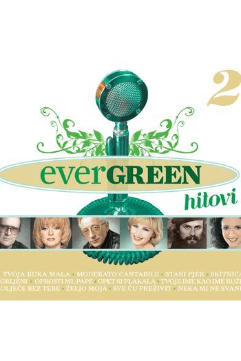 Razni izvođači - Evergreen hitovi 2 CD - omot