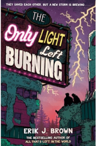 Only Light Left Burning - naslovnica