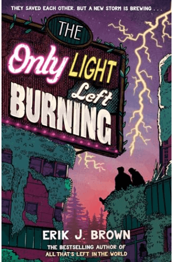 Only Light Left Burning - naslovnica