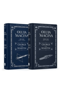 Pjesma leda i vatre 3: Oluja mačeva - komplet (svezak 1. i 2.) - naslovnica