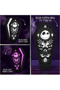 Paladone Nightmare Before Christmas Coffin 3D Light - slika proizvoda