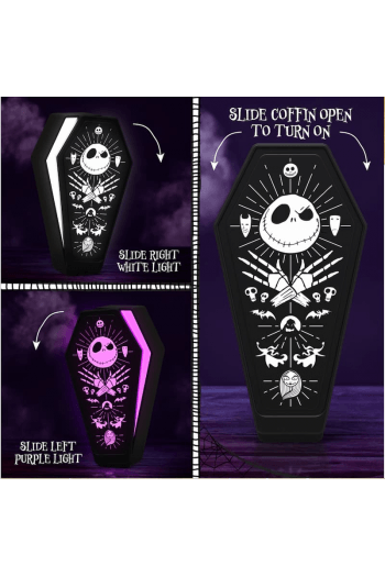 Paladone Nightmare Before Christmas Coffin 3D Light - slika proizvoda