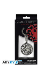 GAME OF THRONES - Keychain 3D "Targaryen"