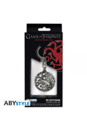 GAME OF THRONES - Keychain 3D "Targaryen" - slika proizvoda