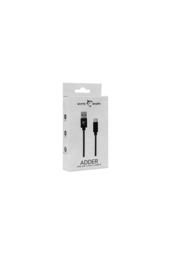 White Shark ADDER KABEL USB->TYPE-C 2.0 M,M 2M - slika proizvoda