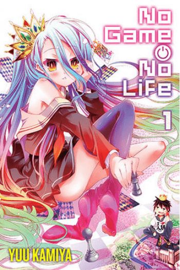 No Game No Life, Vol. 1 (Light Novel) (Manga) - naslovnica