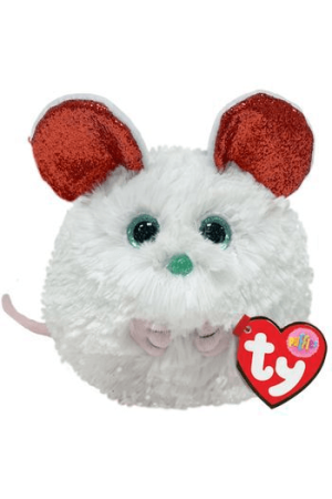 Ty Puffies Brie Mouse - Christmas Puffie - miš