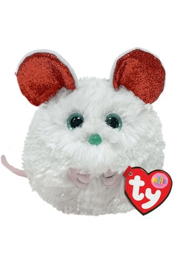 Ty Puffies Brie Mouse - Christmas Puffie - miš - slika proizvoda