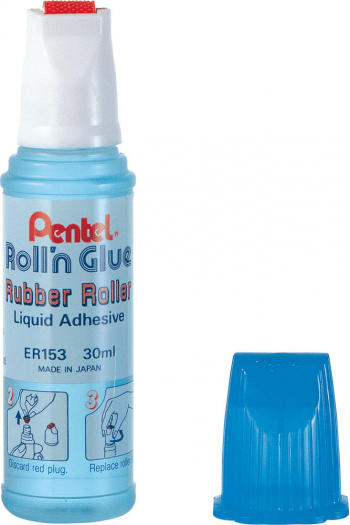 Ljepilo tekuće PENTEL ER153-S 30ml roller P12/288 - slika proizvoda