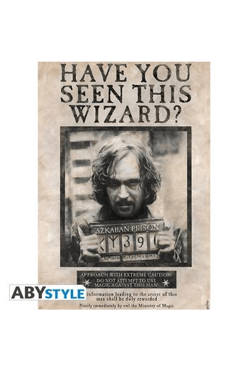 Harry Potter Poster Wanted Sirius Black (91.5x61cm) - slika proizvoda