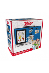 Asterix - Mug + Magnet + Kraft Frame + Button Badges*