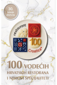 100 Vodećih restorana i njihovi specijaliteti 2025/26 - naslovnica