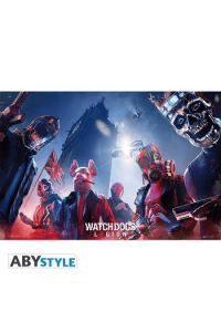 Watch Dogs: Legion Poster Keyart (91.5x61cm) - slika proizvoda