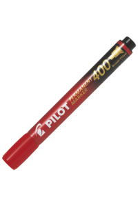 Marker permanentni 1,5-4,0mm klinasti vrh Pilot SCA-400-R crveni - slika proizvoda