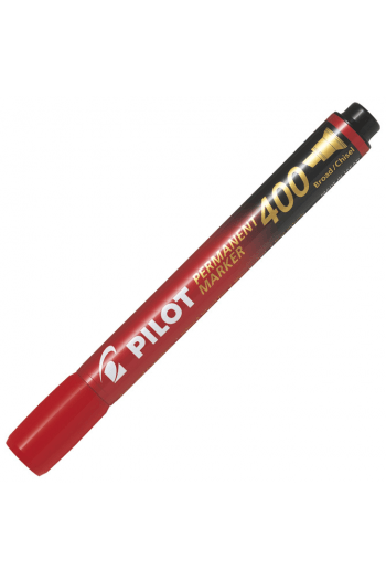 Marker permanentni 1,5-4,0mm klinasti vrh Pilot SCA-400-R crveni - slika proizvoda