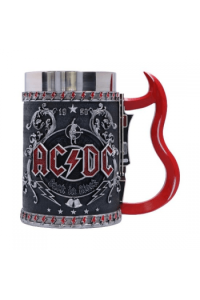 Nemesis Now Acdc Back In Black Tankard 16cm