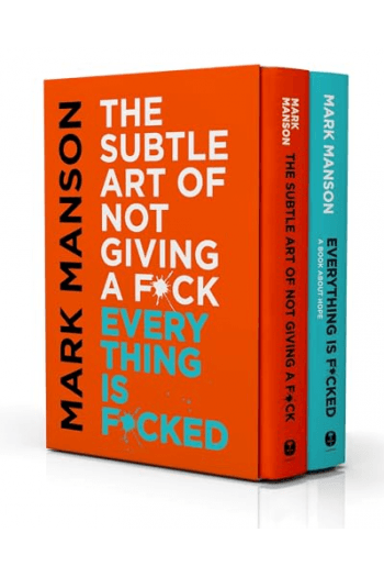 The Subtle Art of Not Giving a F*ck / Everything Is F*cked Box Set - naslovnica