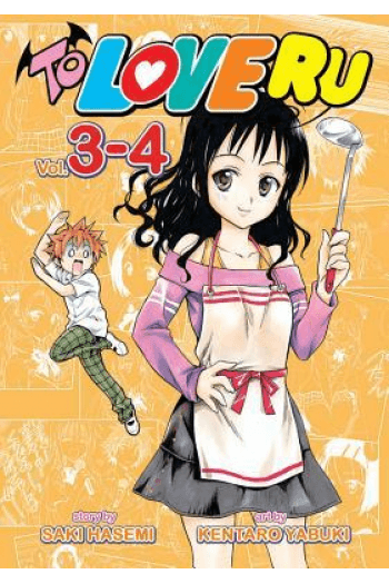 To Love Ru Vol. 3-4 (Manga) - naslovnica