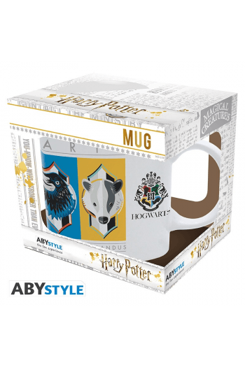 Harry Potter - Mug - 320 ml - House Crests Simple - Subli Box - slika proizvoda