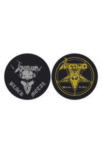 Venom - Black Metal/Welcome To Hell Official Slipmat Set - omot