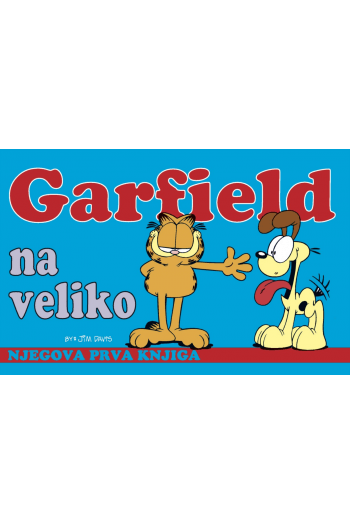 Garfield 1: Na veliko (Strip) - naslovnica