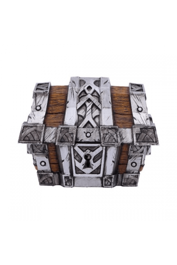 Nemesis Now World Of Warcraft Silverbound Treasure Chest Box - slika proizvoda