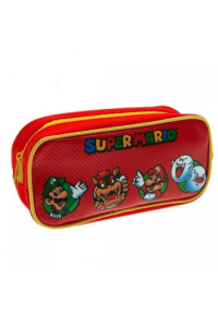Pyramid Super Mario (Character Circles) Rectangle Pencil Case