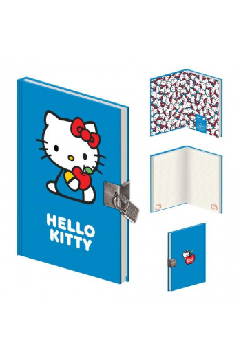 Pyramid Hello Kitty A5 Prem. Lockable Notebook - slika proizvoda