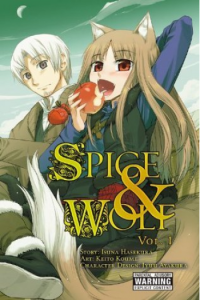 Spice & Wolf, Vol. 1 (Manga) - naslovnica