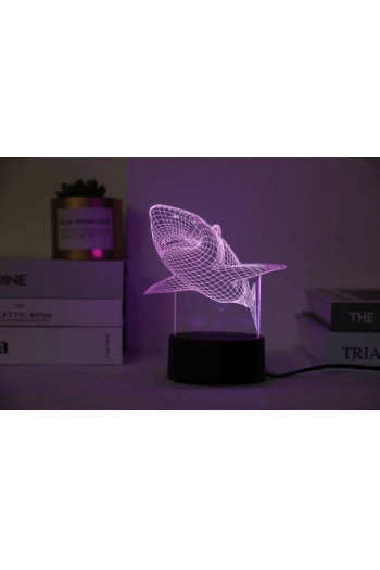 Lampa 3D na dodir iTotal promjena boja Shark CM3328 - slika proizvoda