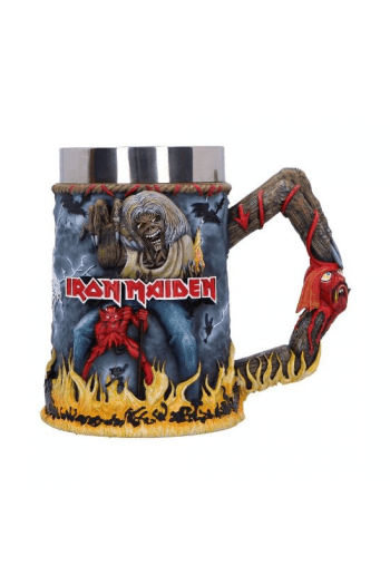 Nemesis Now Iron Maiden The Number Of The Beast Tankard16Cm - slika proizvoda