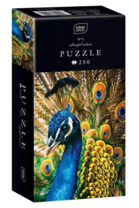 Puzzle 250 kom Colorful nature 1 Peacock Interdruk - slika proizvoda