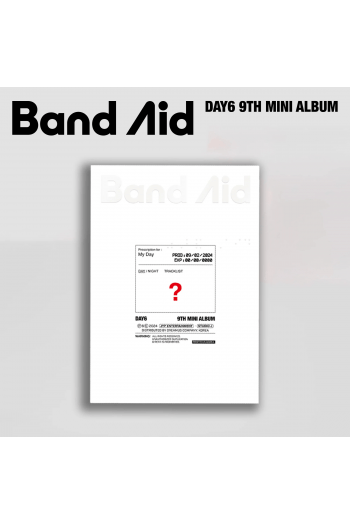 Day6 - 9Th Mini Album [Band Aid] [Band Aid Ver.] CD - omot