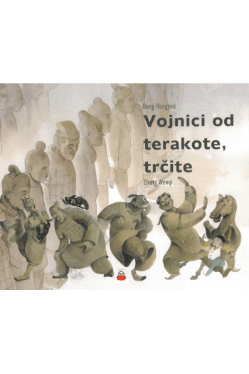 Vojnici od terakote, trčite - naslovnica