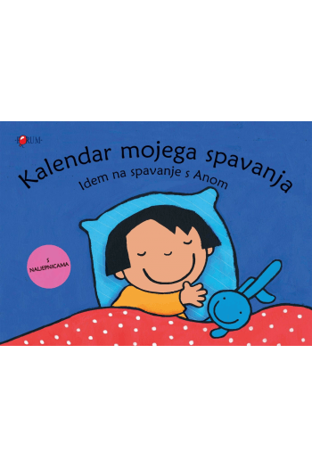 Kalendar mojega spavanja - Idem na spavanje s Anom (Slikovnica) - naslovnica