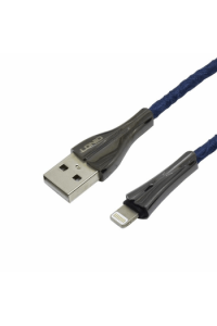 USB kabel Ldnio LS461 brzi 2.4 A max, 1 m Iphone 5 plavi - slika proizvoda