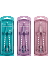 Šestar s preciznim podešavanjem+mine Factory Sparkle Faber Castell 174323 sortirano blister