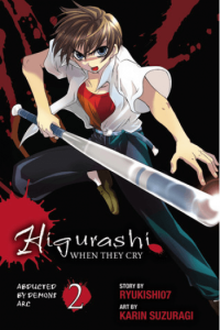 Higurashi When They Cry: Abducted By Demons Arc, Vol. 2 (Manga) - naslovnica
