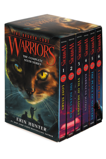 Warriors: The Broken Code Box Set: Volumes 1 to 6 - naslovnica