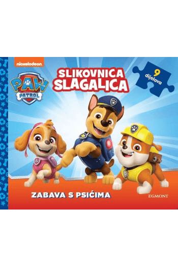 Paw Patrol: Slikovnica slagalica - naslovnica