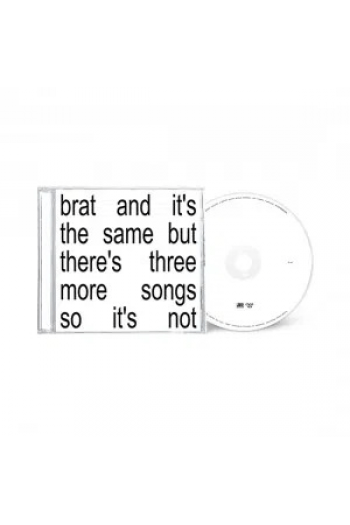 Charli XCX - Brat And Its The Same But Theres Three More Songs So Its Not (Expanded Edition) CD - omot