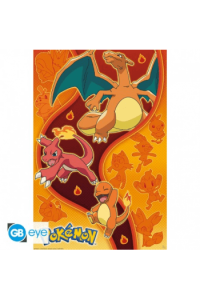 Pokemon - Poster Maxi 91.5X61 - Fire Type