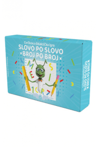 Cvrčkova didaktička igra: Slovo po slovo - Broj po broj