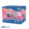 Sailor Moon - Breakfast Set Mug + Bowl - Luna & Artemis - slika proizvoda