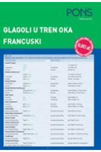 PONS glagoli u tren oka francuski - naslovnica